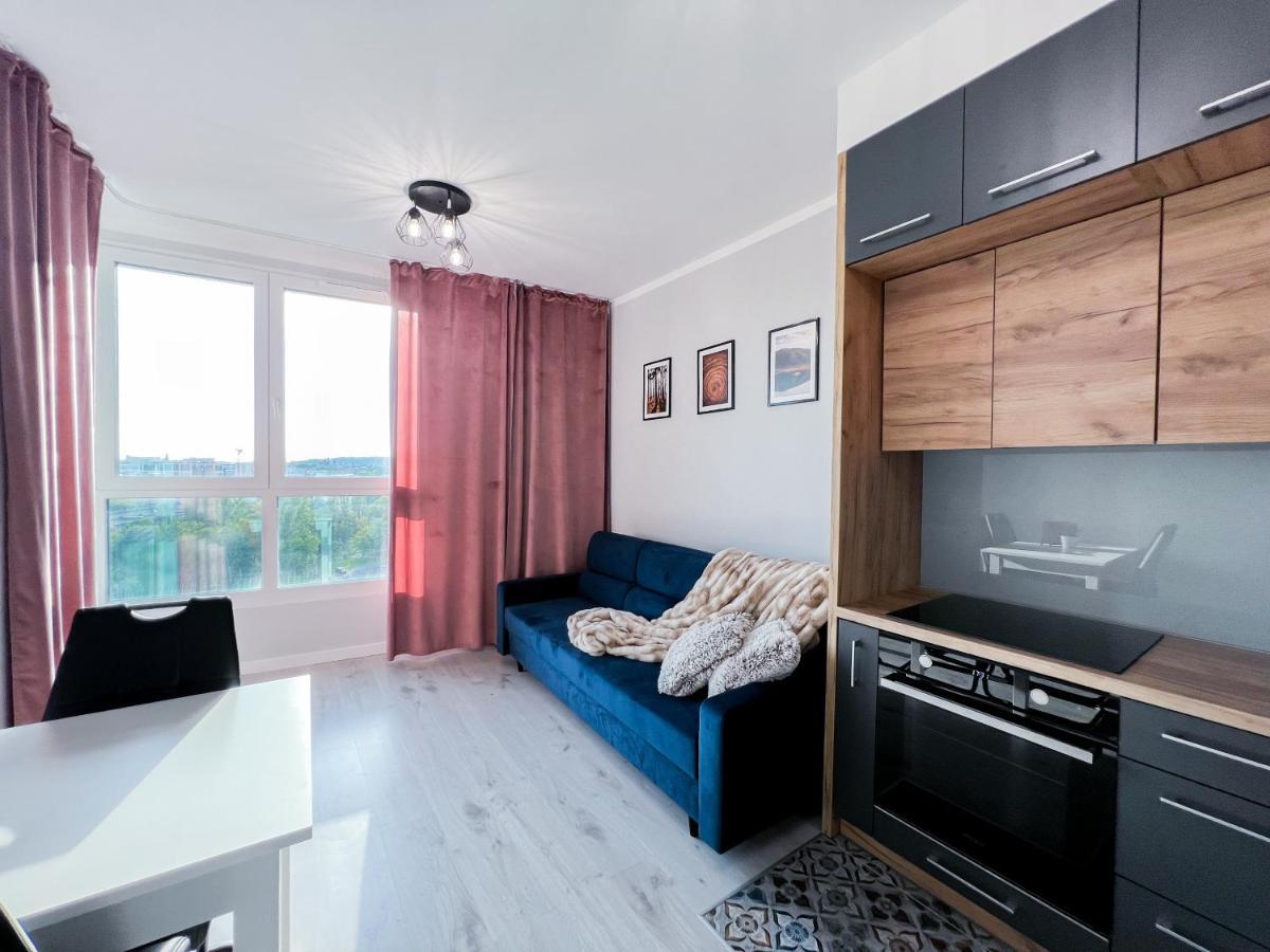 شقة 12 Floor Mogilska Tower كراكوفيا المظهر الخارجي الصورة